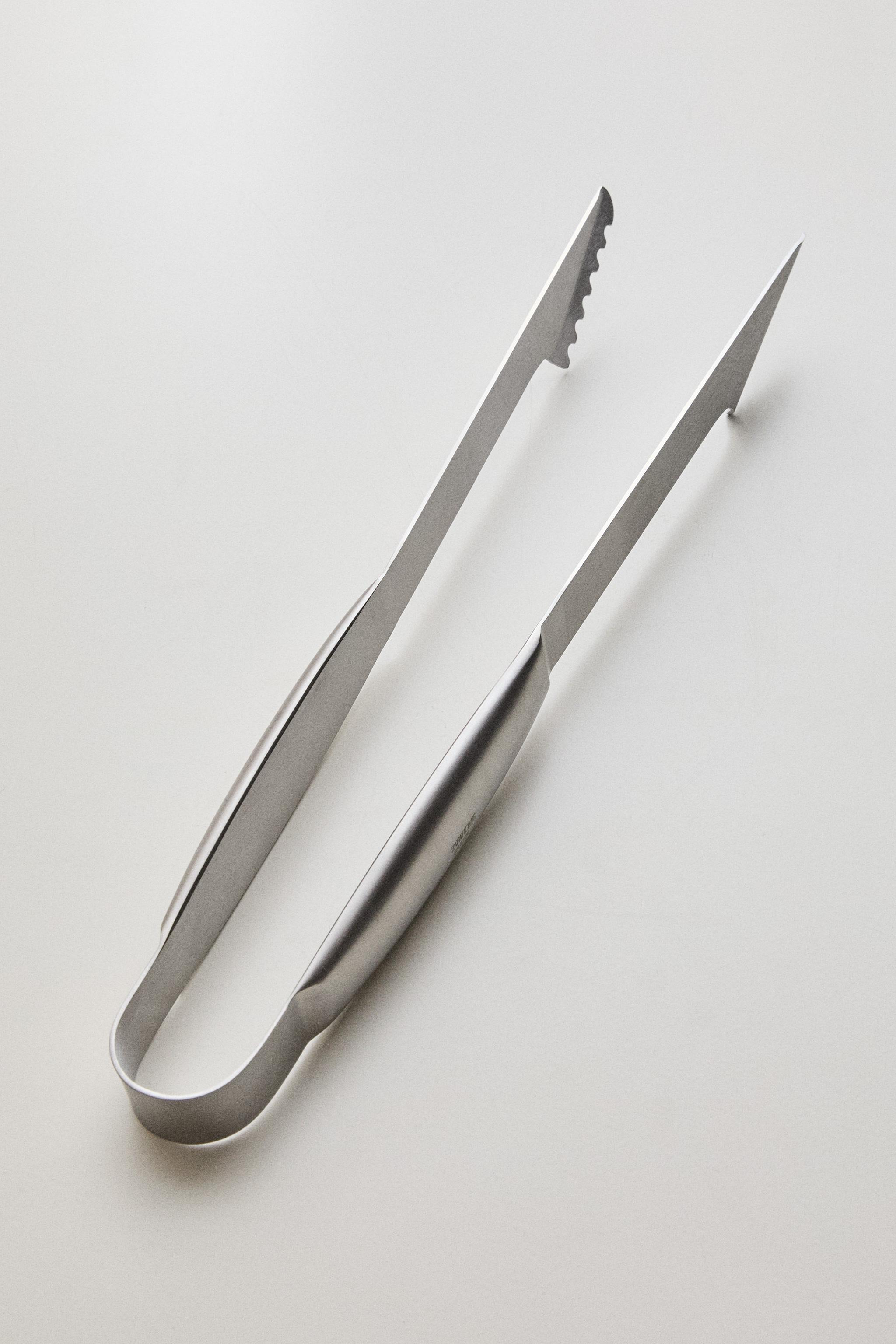 STEEL BBQ TONGS